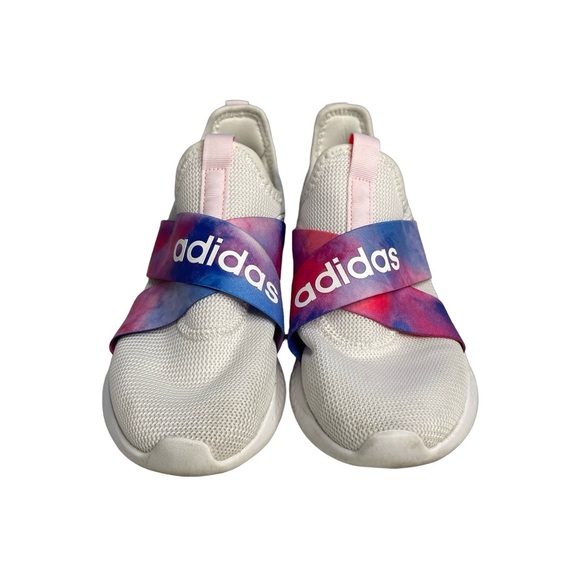 Adidas Puremotion adapt running sneakers. Women size 7.5. Tie-dye  ribbon design - Picture 2 of 8